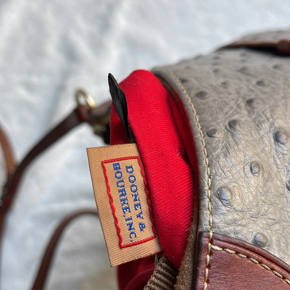 Dooney & Bourke Kimberly ostrich crossbody bag - Picture 16 of 16